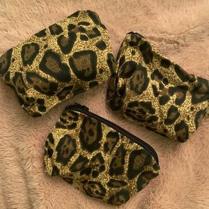 Cheetah Animal print Coin Purse Zipper Pouch Credit card holder| UNUSED NEW